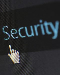 Photo by Pixabay: https://www.pexels.com/photo/security-logo-60504/

Photo of a digital had pointing at the word “security” in blue, placed on a dark screen.