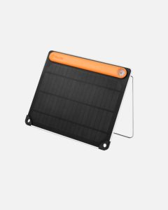 The Solar Panel Biolite 5+ is foldable and compact. It can charge up to 3 devices at once, including wireless ones.
