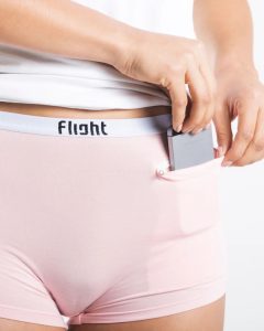 The Flight pickpocket-proof underwear is made from bamboo fabric, this item features a hidden pocket for carrying your wallet and passport.